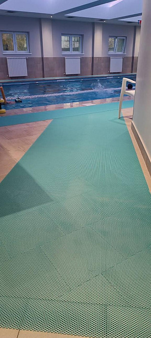 Рулонное противоскользящее покрытие для бассейнов - дорожка СОТА 0,9 х 15 м.п. бирюзового цвета Киев - изображение 9