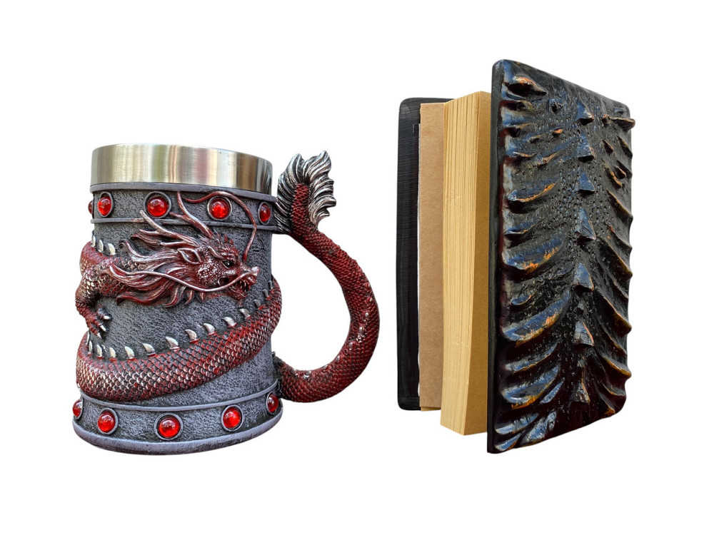 Подарочный набор Кружка 3 Танард и Блокнот 3 «Жар Сердца Дракона» (код 00796) Киев - изображение 4
