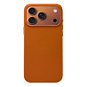 DM Чохол Leather Case with MagSafe для iPhone 17 Pro Orange Харків