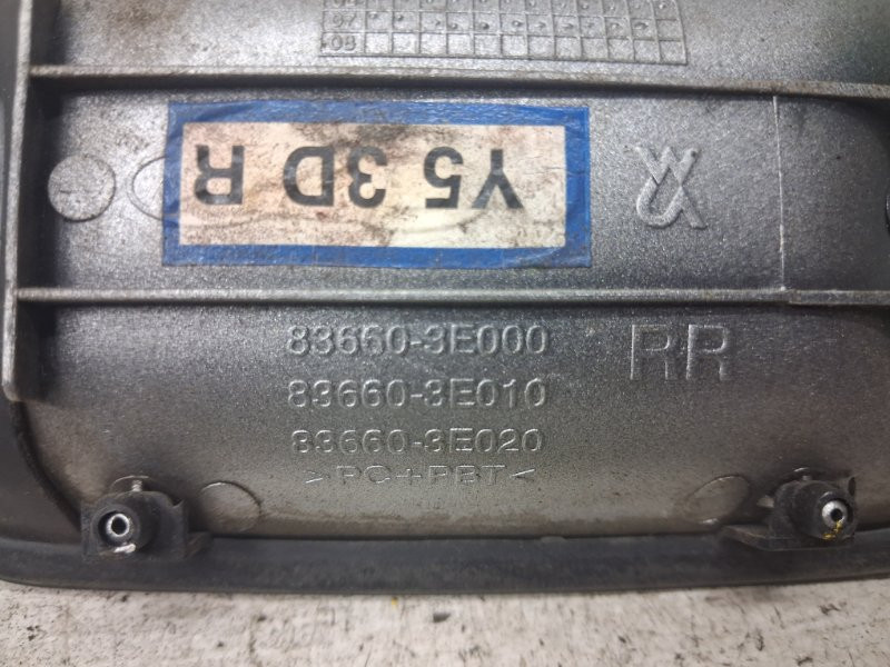 Ручка двери внешняя задняя правая Kia Sorento 2002-2011 836603E040 (Арт. 82628) Київ - зображення 3
