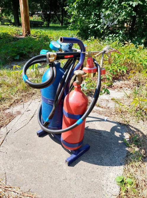 Комплект газозварювальника. Пост 8л/5л Киев - изображение 1
