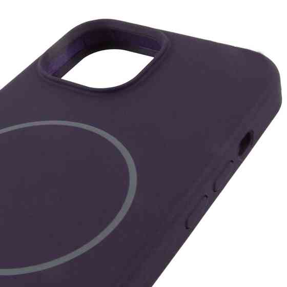 Чехол Silicone Case Full Protective (AA) NO LOGO with MagSafe для Apple iPhone 13 (6.1") Херсон