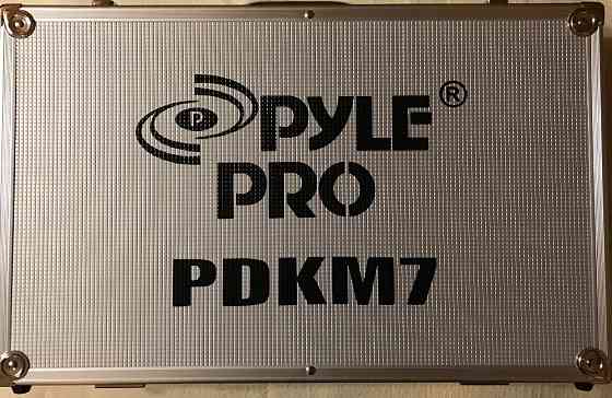 Барабанные микрофоны PYLE PRO PDKM7. 7 микрофонов. (Производство США). Харьков
