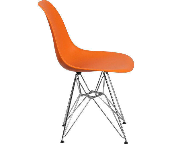 Стілець Тауер ніжки метал пластик помаранчевий Днепр - изображение 4