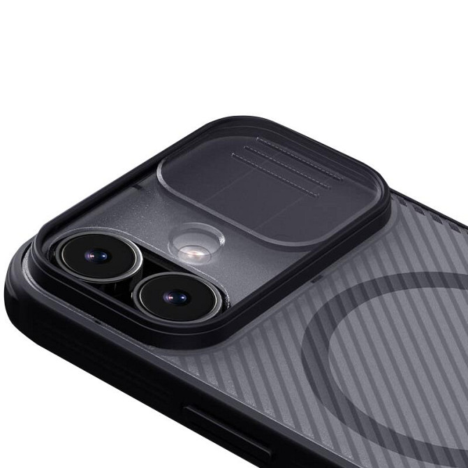 Карбоновая накладка Nillkin CamShield Pro Magnetic для Apple iPhone 17 (6.3") Херсон - изображение 4