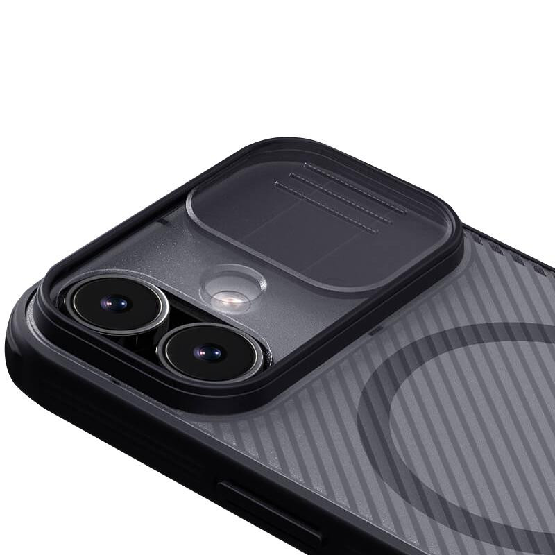Карбоновая накладка Nillkin CamShield Pro Magnetic для Apple iPhone 17 (6.3") Херсон - зображення 4