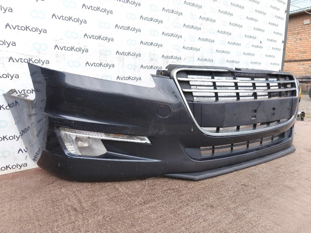 Бампер передний в сборе Peugeot 508 2010-2014 (9686572177) Ковель - зображення 3