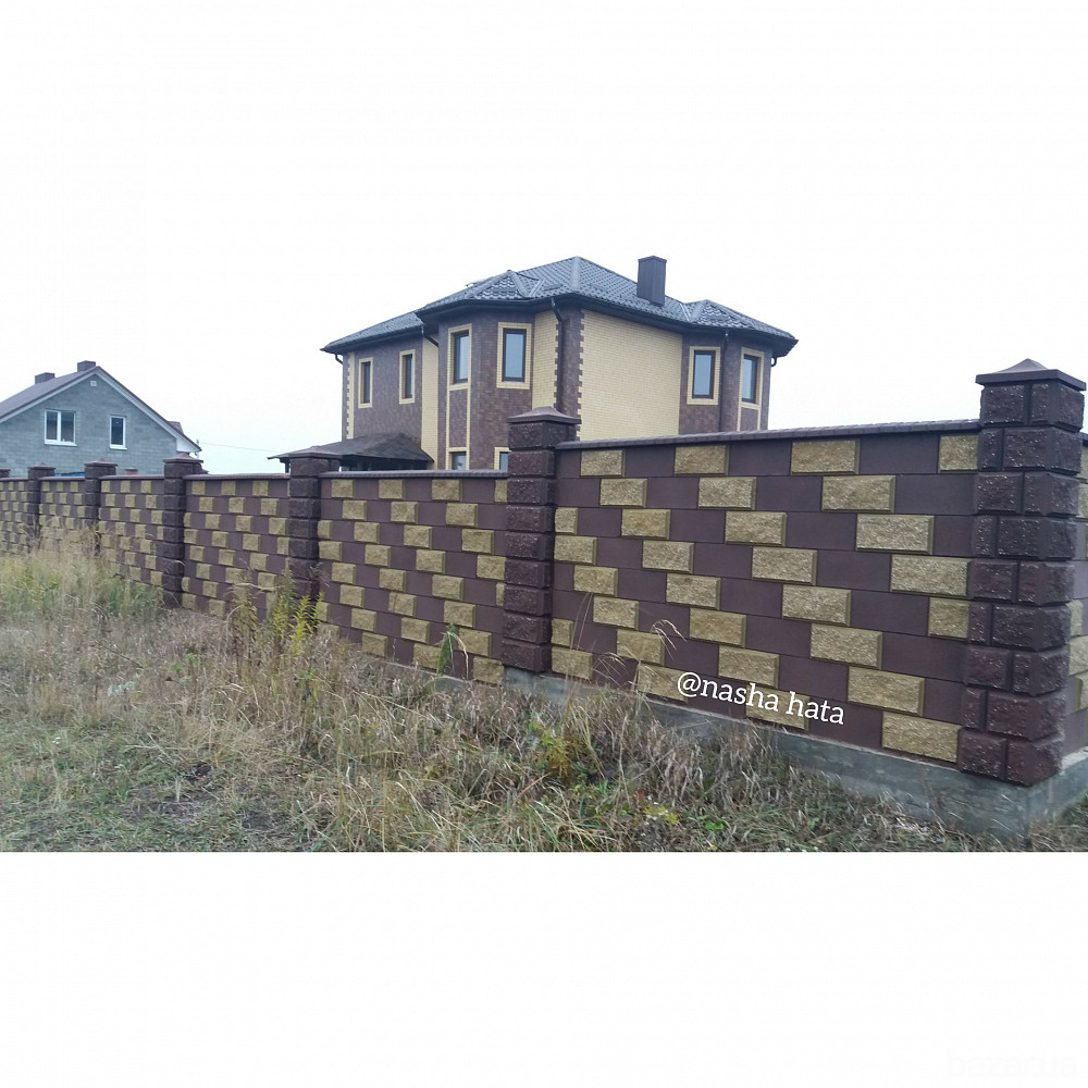 Паркан із блоку декоративного Львів - зображення 7