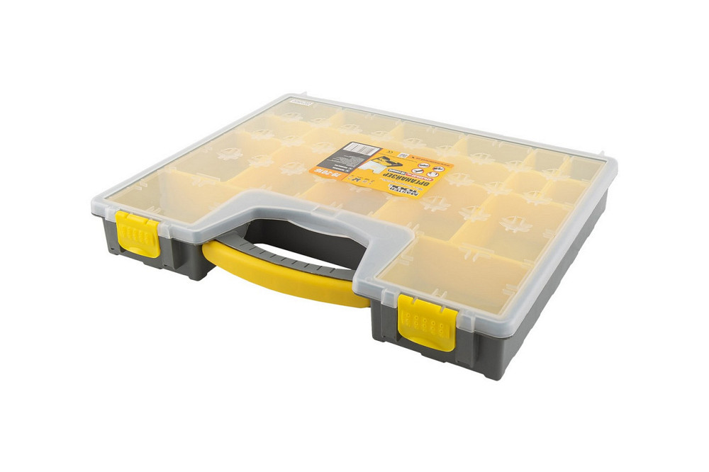 Органайзер MASTERTOOL с ручкой 16.5" 420х335х62 мм 19 секций 79-2016 Харьков - изображение 3