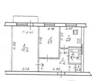 Продам 2-комн. 9/9 пр.Глушко/ Королёва Одеса