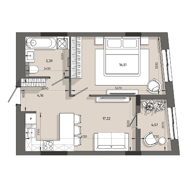 Продажа 1 комнатная ЖК Orlan Resident Львів - зображення 5