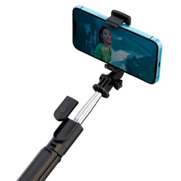 Монопод XO SS09 Multifunctional remote control selfie-stick Black (Код товару:38643) Харків - зображення 2