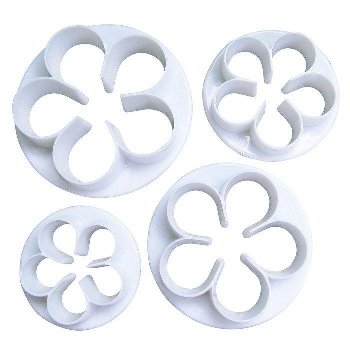 Форма для печива 4 шт Троянди Empire М-0614 Київ - зображення 1