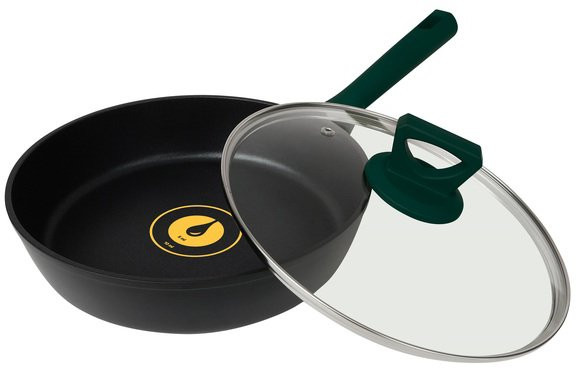 Сковорода глибока Ringel Herbal RG-1101-24-h-L 24 см Київ - зображення 1