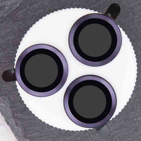 Защитное стекло Metal Classic на камеру (в упак.) для Apple iPhone 14 Pro (6.1") / 14 Pro Max (6.7") Херсон