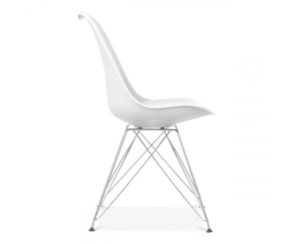 Стілець Тауер С пластиковий білий Дніпро - зображення 3