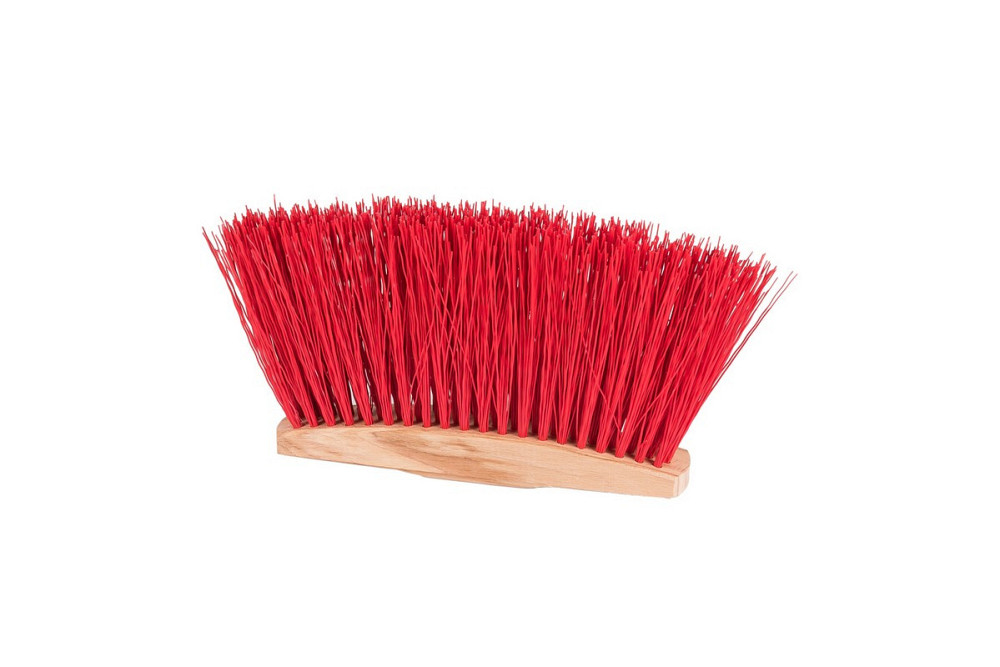Метла плоская MASTERTOOL MIDI деревянная колодка 250х42х159/125 мм без ручки 14-6350 Харьков - изображение 2