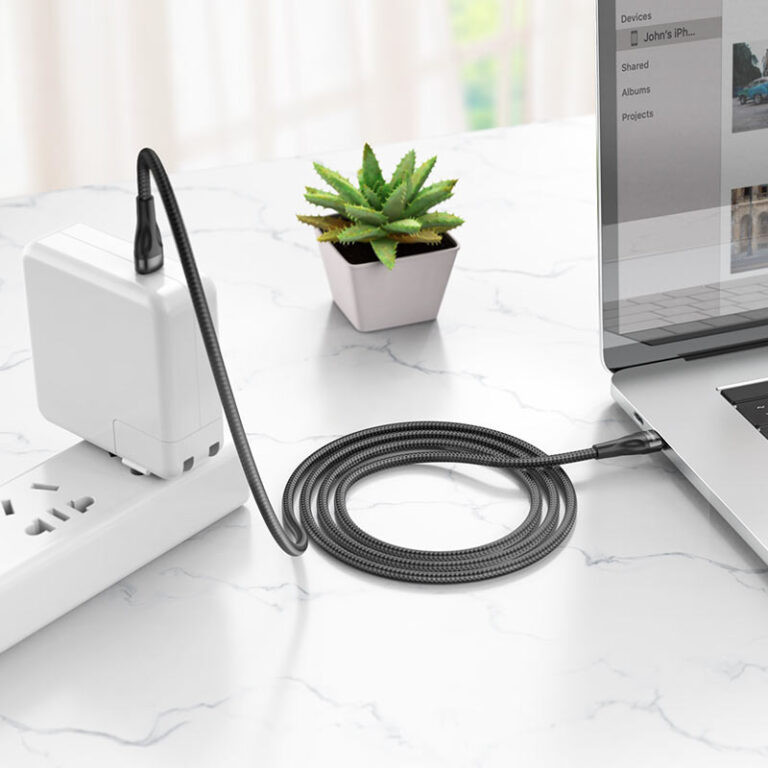 Дата кабель Borofone BX61 Source 60W Type-C to Type-C (1m) Херсон - зображення 9