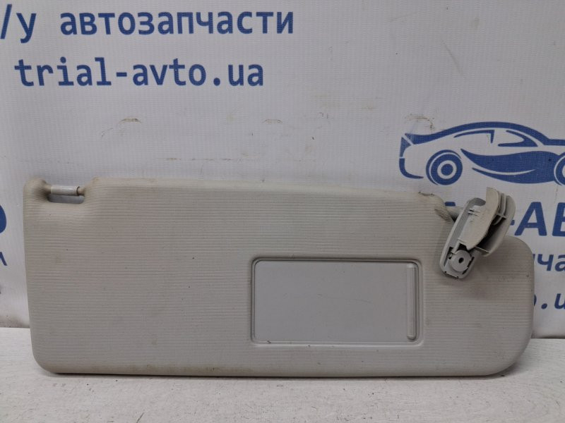 Козырек солнцезащитный левый Skoda Fabia 2007-2014 1Z0857551Q 2F4 (Арт. 78132) Київ - зображення 1