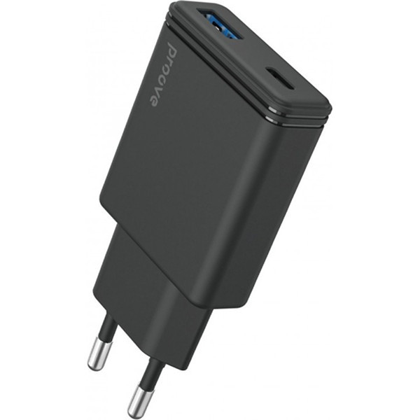 МЗП Proove Slender 45W (Type-C + USB) Black (WCSL45110001) Харків - зображення 1