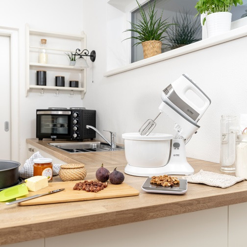 Міксер с чашей First FA-5257-3 500 Вт белый Київ - зображення 2