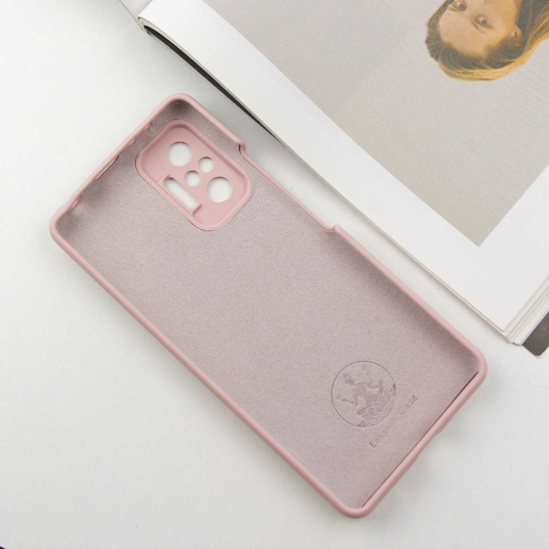 Чехол Silicone Cover Lakshmi Full Camera (AAA) with Logo для Xiaomi Redmi Note 10 Pro / 10 Pro Max Херсон - зображення 2
