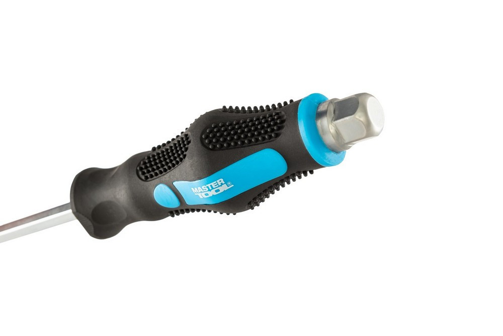 Отвертки ударные MASTERTOOL EXTERNAL HEX набор 4 шт PH2х100/PH3х150/SL6х100/SL8х150 40-1154 Харьков - изображение 4