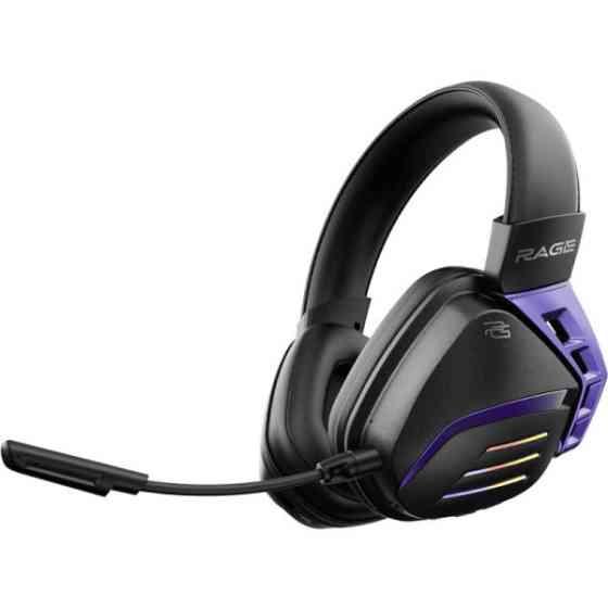 Bluetooth-гарнітура Proove Gaming Rage (APP) Black/Purple (WHRG00020001) Харків