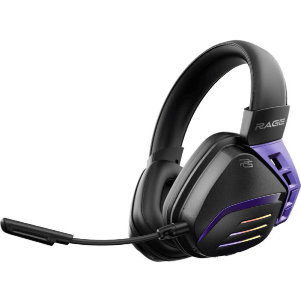 Bluetooth-гарнітура Proove Gaming Rage (APP) Black/Purple (WHRG00020001) Харків - зображення 1