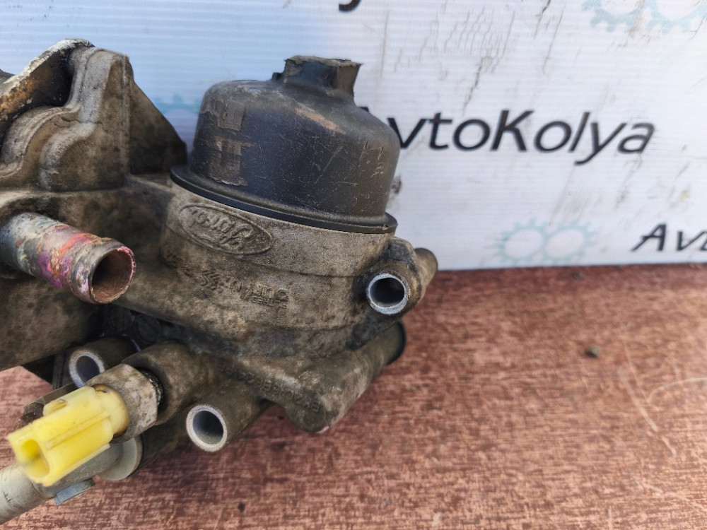 Корпус масляного фильтра с радиатором Ford Transit 2.2 tdci 2011-2014 Euro 5 (BK2Q-6B624-BB) Ковель - изображение 2