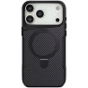 TPU+PC чехол Metal Buttons with MagSafe Carbon Ring для Apple iPhone 17 Pro (6.3") Херсон