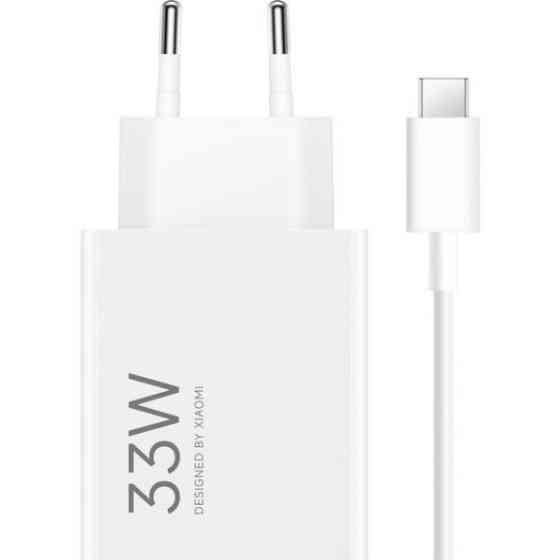Мережевий зарядний пристрій Xiaomi Mi 33W Charging Combo (Type-A)  + cable Type-C White (BHR9956EU)  Харків