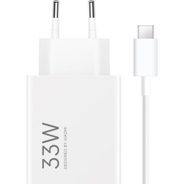 Мережевий зарядний пристрій Xiaomi Mi 33W Charging Combo (Type-A)  + cable Type-C White (BHR9956EU)  Харків - зображення 1