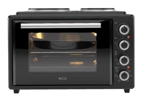 Электропечь ECG ETH 3501B 1400 Вт черная Київ - зображення 2