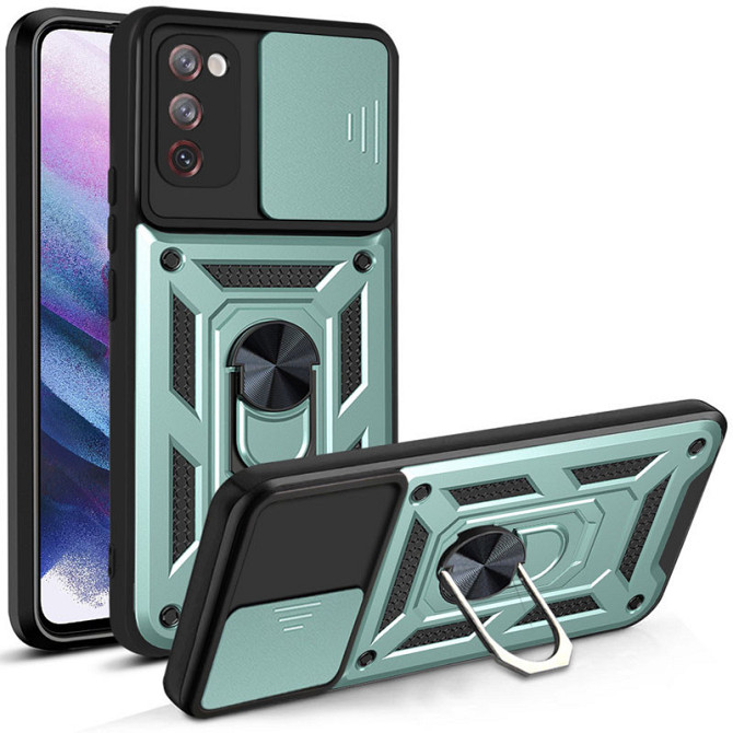Ударопрочный чехол Camshield Serge Ring для Samsung Galaxy S20 FE Херсон - зображення 1
