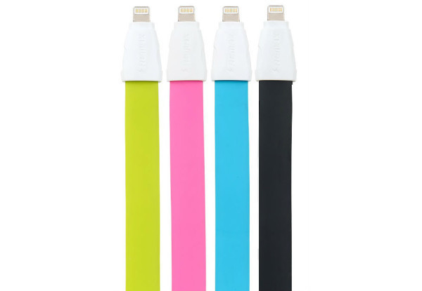 Lightning кабель Flat Full Speed II RC-011i 1m pink Remax 301604 Київ - зображення 2