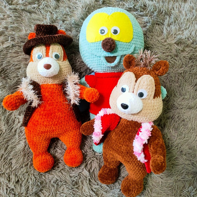 Іграшка мишка Сирогриз в'язана 50 см ручна работа подарунок сувенір hand made Нововолынск - изображение 2