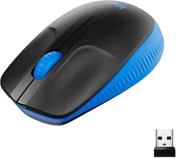 Мышь компьютерная безпроводная Logitech M190 Wireless Blue L910-005907 синяя Киев