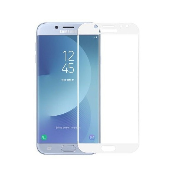 DM Захисне скло 3D Samsung J7 2017 J730 White (Код товару:3411) Харків - зображення 1