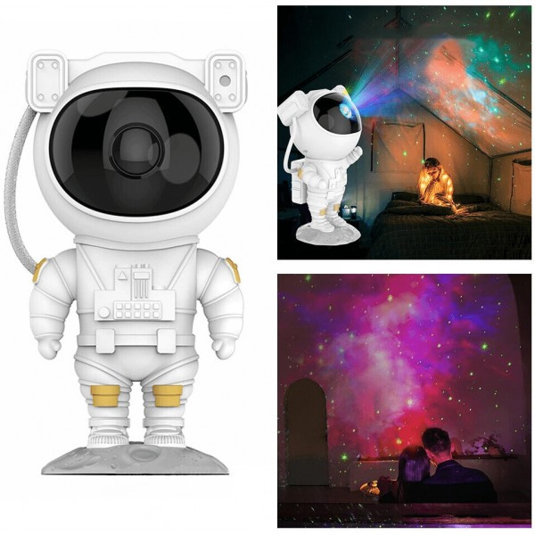 DM Нічний світильник-проектор Astronaut Star Lightr MD089 Харків - зображення 6