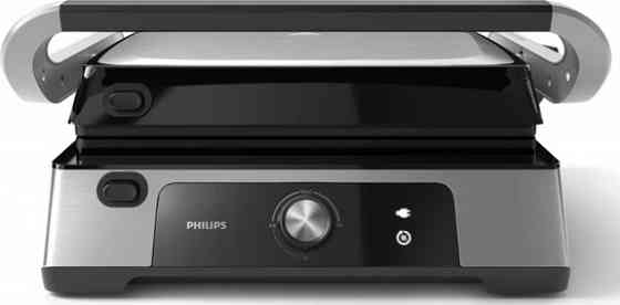 Гриль-барбекю электрический Philips HD6301/90 2200 Вт серебристый Киев