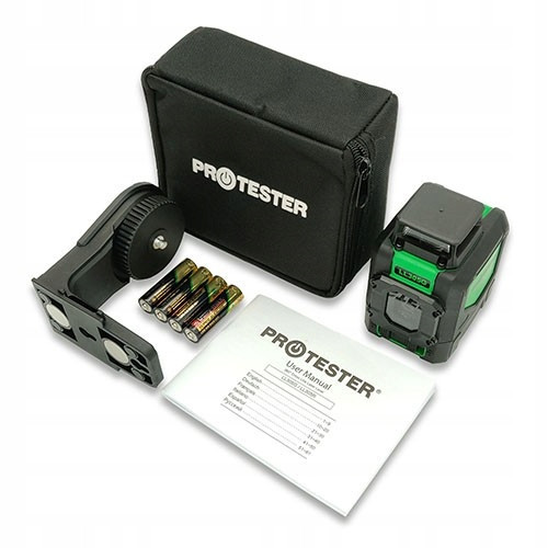 Лазерный уровень, H360°/1V, (зеленый луч) PROTESTER LL305G Харків - зображення 8