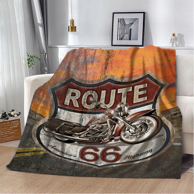 Плед 3D Route 66 20222329_B 10605 135х160 см Київ - зображення 1