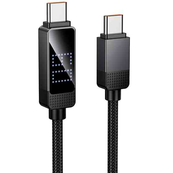 Дата кабель Hoco U154 Matrix Type-C to Type-C 60W (1m) Херсон