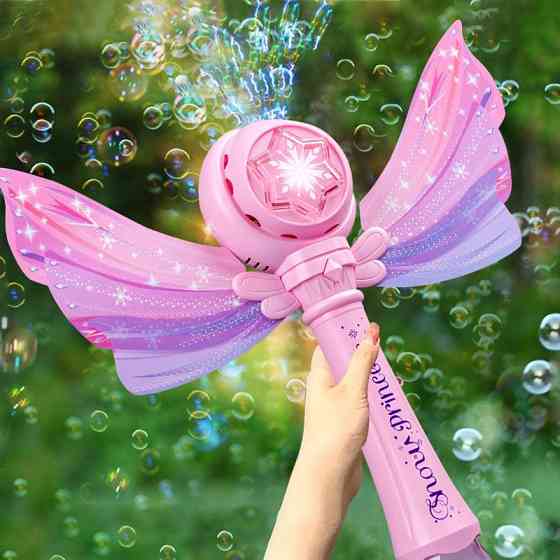 Пистолет с мыльными пузырями SHT 8603 Snow Princess + bottle 130ml Херсон