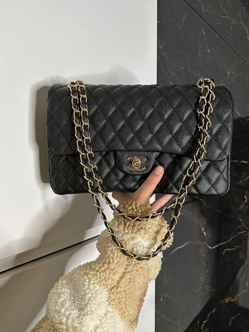 кросс-боди сумка женская Chanel Black 30см GB0008 Київ - зображення 2