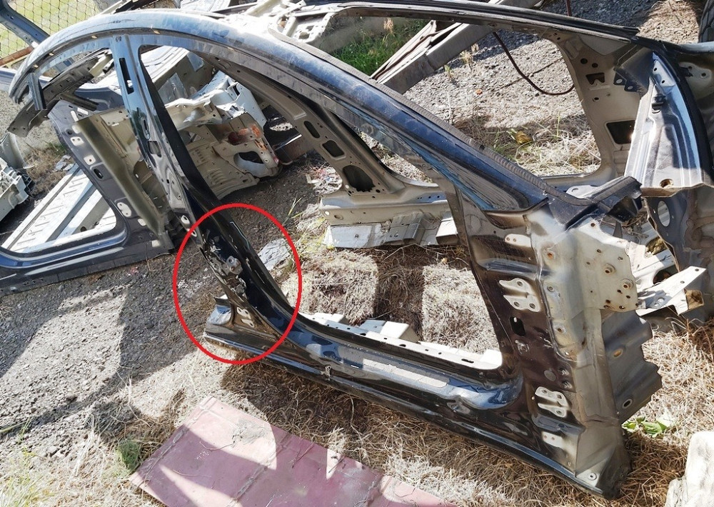 Кузовная панель стоек А/В правая PPSW Tesla model 3 1073674-S0-A Киев - изображение 1