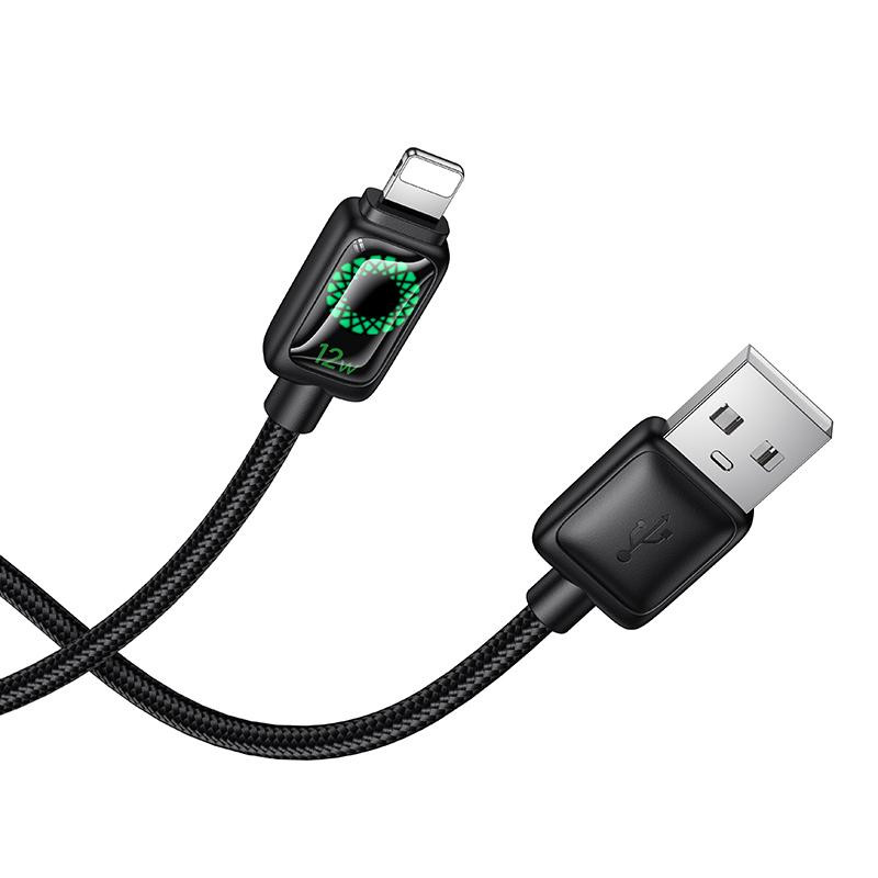 Дата кабель Hoco U146 Mundo USB to Lightning 12W (1.2m) Херсон - зображення 4