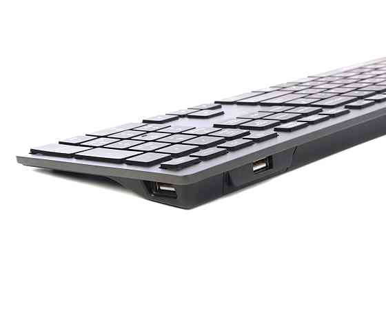 Клавиатура компьютерная проводная A4Tech FX60HUSB(Grey)Whitebacklit серая Київ