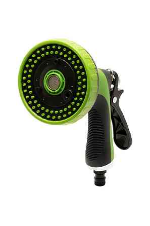 Пистолет для полива MASTERTOOL TWIN LINE XL ½" 6 режимов металлическое сопло TPR покрытие 92-9347 Харків